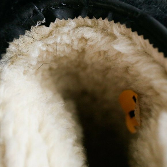 NWT Oscar Sport Real Goat Fur Huge Fluffy Moon Winter Boots SZ 7 - Picture 4 of 5